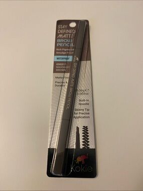 Kokie Stay Defined Matte Brow Pencil MAHOGANY BROWN